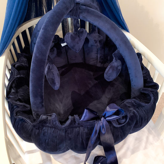 BABYNEST PLAYFUL MARINBLÅ